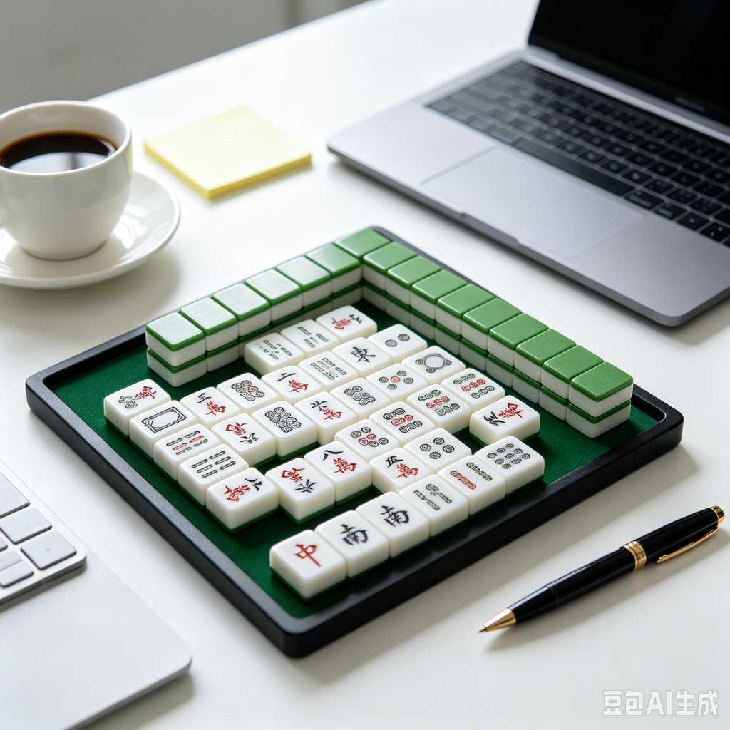 bright print mahjong tiles