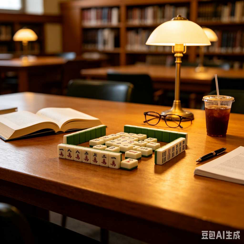 printed logo mahjong set