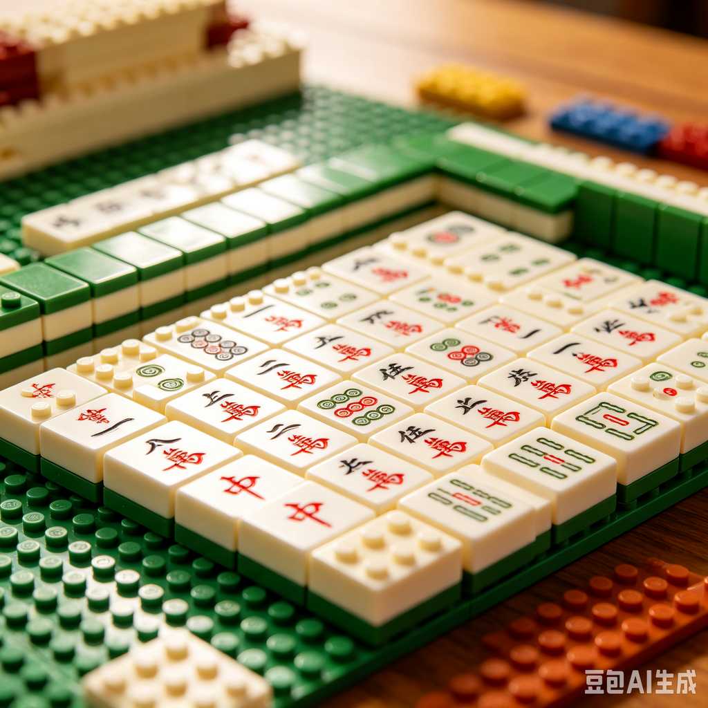 chinese style mahjong set