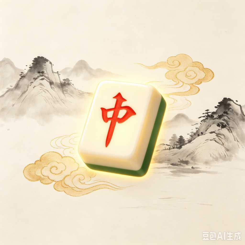jelly transparent mahjong set